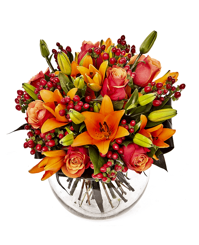 Mixed Flower Vase
