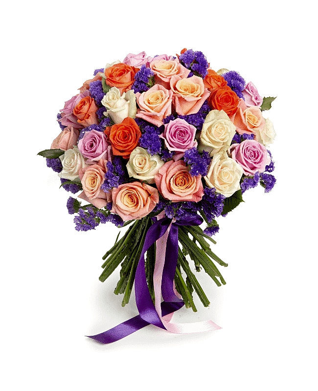 Mixed Roses Bunch